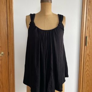 Anthropologie Black Dressy Tank Top